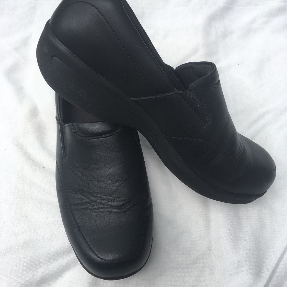 WORX black leather Size 40 EU